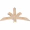 Ekena Millwork Davenport Smooth Timber Gable Bracket, Douglas Fir, 36"W x 24"H x 1 1/2"D x 3 1/2"F, 16/12 Pitch GBW036X24X0204DAV00SDF - alternate 5